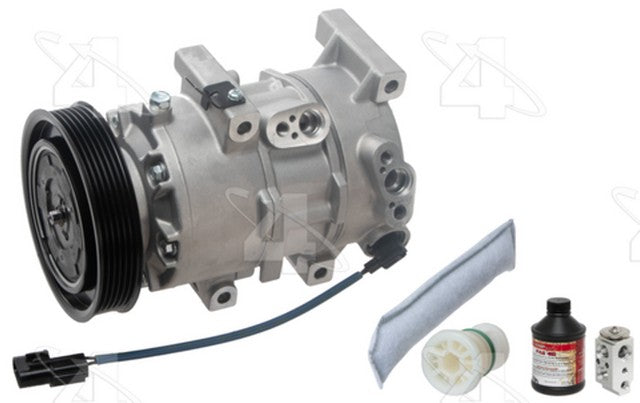 Four Seasons A/C Compressor Kit P/N:8414NK Fits: Hyundai Accent 17-13, Kia Rio 17-13 - Image 1