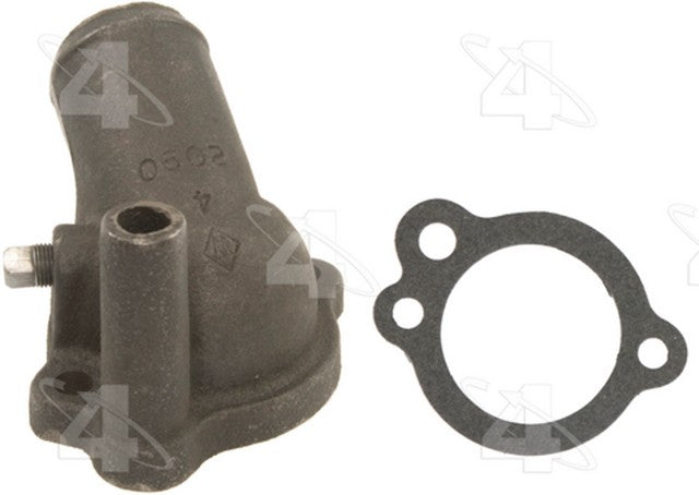 Four Seasons Engine Coolant Water Outlet P/N:84891 Fits: Buick Century, Chevrolet El Camino, Chevrolet Malibu, Chevrolet Monte Carlo, GMC Caballero, Oldsmobile Cutlass Calais, Oldsmobile Cutlass Salon, Oldsmobile Cutlass Supreme, Pontiac Grand Lemans - Image 1