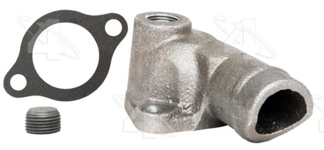 Four Seasons Engine Coolant Water Outlet P/N:84898 Fits: Buick Skylark, Cadillac Cimarron, Chevrolet Cavalier, Chevrolet Celebrity, Chevrolet Chevette, Chevrolet Citation, Chevrolet Citation Ii, Oldsmobile Cutlass Ciera, Oldsmobile Firenza, Pontiac 6000 - Image 1