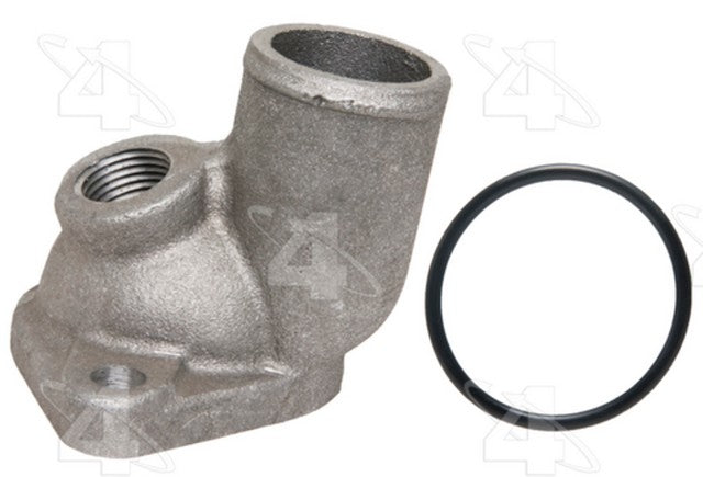 Four Seasons Engine Coolant Water Outlet P/N:84908 Fits: Chevrolet G10, Chevrolet G10 Van, Chevrolet G20, Chevrolet G20 Van, Chevrolet G30, Chevrolet G30 Van, Chevrolet P10, Chevrolet P20, Chevrolet P30, GMC G15 - Image 1