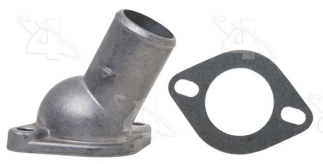 Four Seasons Engine Coolant Water Outlet P/N:84992 Fits: Cadillac Brougham, Cadillac Commercial Chassis, Chevrolet Blazer, Chevrolet C1500, Chevrolet C1500 Suburban, Chevrolet C2500, Chevrolet C2500 Suburban, Chevrolet C35, Chevrolet C3500 - Image 1