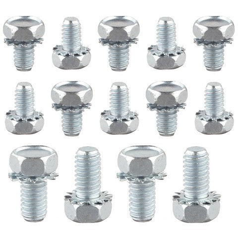 Pioneer Automotive Industries Engine Oil Pan Bolt Set P/N:859017 Fits: Chevrolet Bel Air, Chevrolet Biscayne, Chevrolet Brookwood, Chevrolet Camaro, Chevrolet Caprice, Chevrolet Chevelle, Chevrolet Chevy Ii, Chevrolet Corvette - Image 1