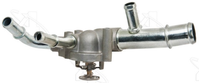 Four Seasons Engine Coolant Thermostat Housing P/N:85947 Fits: Buick Lacrosse, Cadillac Srx, Cadillac Xts, Chevrolet Captiva Sport, Chevrolet Equinox, Chevrolet Impala, Chevrolet Impala Limited, Chevrolet Malibu, GMC Terrain, Pontiac G6 - Image 1