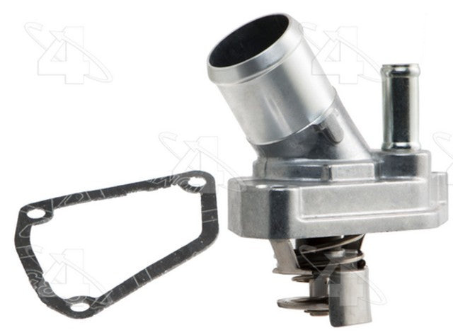 Four Seasons Engine Coolant Thermostat / Water Outlet Assembly P/N:85951 Fits: Infiniti Fx35, Infiniti G35, Infiniti Qx4, Nissan 350z, Nissan Frontier, Nissan Nv1500, Nissan Nv2500, Nissan Nv3500, Nissan Pathfinder - Image 1
