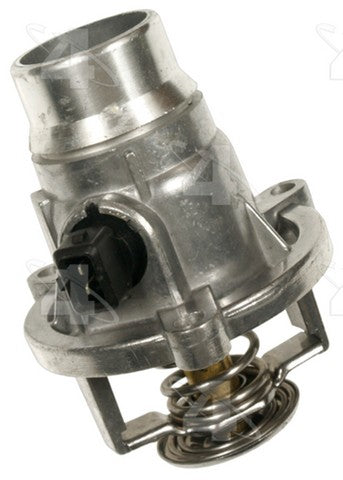 Four Seasons Engine Coolant Thermostat / Water Outlet Assembly P/N:85956 Fits: BMW 545i, BMW 550i, BMW 550i Gt, BMW 550i Gt Xdrive, BMW 550i Xdrive, BMW 645ci, BMW 650ci, BMW 650i, BMW 650i Gran Coupe - Image 1