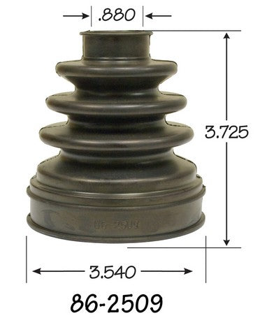EMPI CV Joint Boot P/N:86-2509-D Fits: Honda Civic 15-06 - Image 1