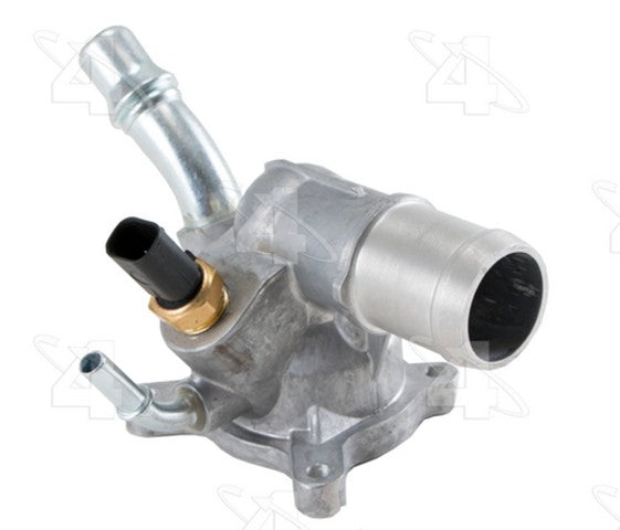 Four Seasons Engine Coolant Thermostat / Water Outlet Assembly P/N:86008 Fits: Chrysler 200 17-15, Dodge Dart 16-13, Fiat 500x 18-16, Jeep Cherokee 21-14, Jeep Compass 22-18, Jeep Renegade 21-15, Ram Promaster City 21-15 - Image 1