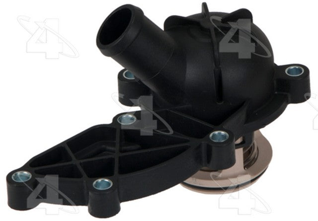 Four Seasons Engine Coolant Thermostat Housing P/N:86148 Fits: Audi A4 08-05, Audi A4 Quattro 09-05, Audi A5 10-08, Audi A5 Quattro 10-08, Audi A6 11-06, Audi A6 Quattro 09-05, Audi Q5 12-09 - Image 1