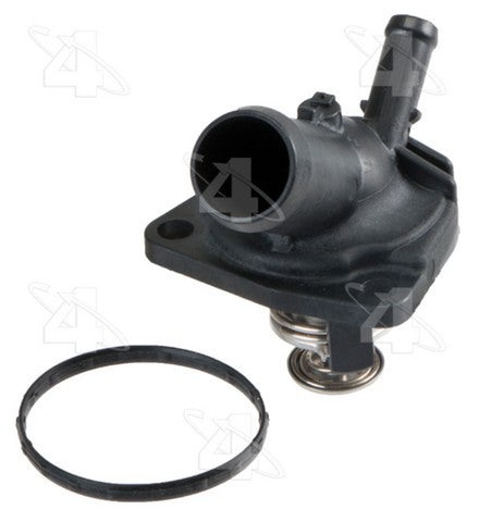 Four Seasons Engine Coolant Thermostat / Water Outlet Assembly P/N:86185 Fits: Honda Accord 17-13, Honda Crosstour 15-13, Honda Pilot 20-16, Honda Ridgeline 19-17 - Image 1