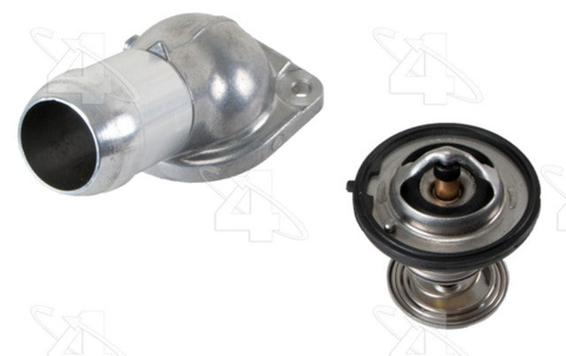 Four Seasons Engine Coolant Thermostat / Water Outlet Assembly P/N:86220 Fits: Buick Allure, Buick Lacrosse, Buick Rainier, Cadillac Cts, Cadillac Escalade, Cadillac Escalade Esv, Cadillac Escalade Ext, Chevrolet Avalanche 1500, Chevrolet Camaro - Image 1