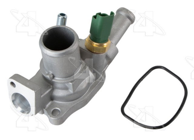 Four Seasons Engine Coolant Thermostat / Water Outlet Assembly P/N:86226 Fits: Dodge Dart 16-13, Fiat 500 19-12, Fiat 500l 19-14, Fiat 500x 18-16, Jeep Renegade 18-15 - Image 1