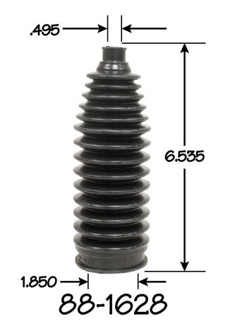 EMPI Rack and Pinion Bellows P/N:88-1628-K Fits: Chevrolet Spark 15-13, Honda Accord 12-08, Nissan Altima 06-03, Nissan Maxima 08-04 - Image 1