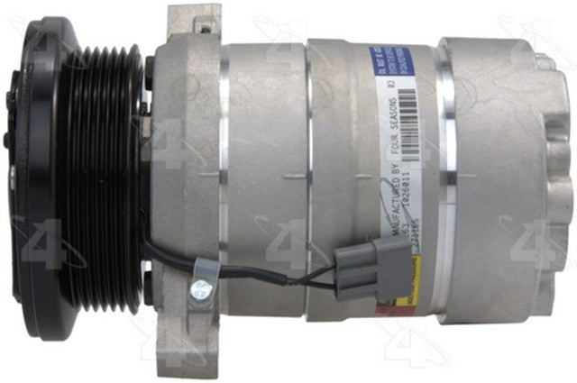 Four Seasons A/C Compressor P/N:88263 Fits: Cadillac Allante 88-87, Cadillac Commercial Chassis 88-85, Cadillac Deville 88-85, Cadillac Eldorado 88-86, Cadillac Fleetwood 88-85, Cadillac Seville 88-86 - Image 6