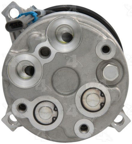 Four Seasons A/C Compressor P/N:88955 Fits: Buick Commercial Chassis, Buick Roadmaster, Cadillac Commercial Chassis, Cadillac Fleetwood, Chevrolet Camaro, Chevrolet Caprice, Chevrolet Commercial Chassis, Chevrolet Impala, Pontiac Firebird - Image 2