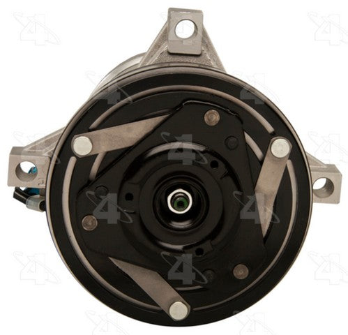 Four Seasons A/C Compressor P/N:88955 Fits: Buick Commercial Chassis, Buick Roadmaster, Cadillac Commercial Chassis, Cadillac Fleetwood, Chevrolet Camaro, Chevrolet Caprice, Chevrolet Commercial Chassis, Chevrolet Impala, Pontiac Firebird - Image 3