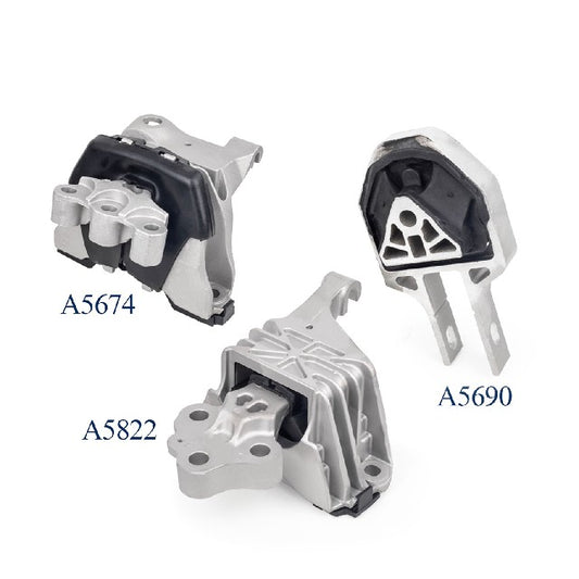 ACEON Engine Mount Set P/N:9000-1947 Fits: Dodge Dart 16-13 - Image 1