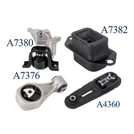 ACEON Engine Mount Set P/N:9000-1956 Fits: Nissan Sentra 19-13 - Image 1