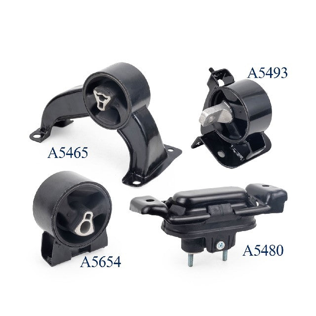 ACEON Engine Mount Set P/N:9000-1960 Fits: Chrysler TOWN &amp; COUNTRY 10-08, Dodge Grand Caravan 10-08, Volkswagen Routan 10-09 - Image 1