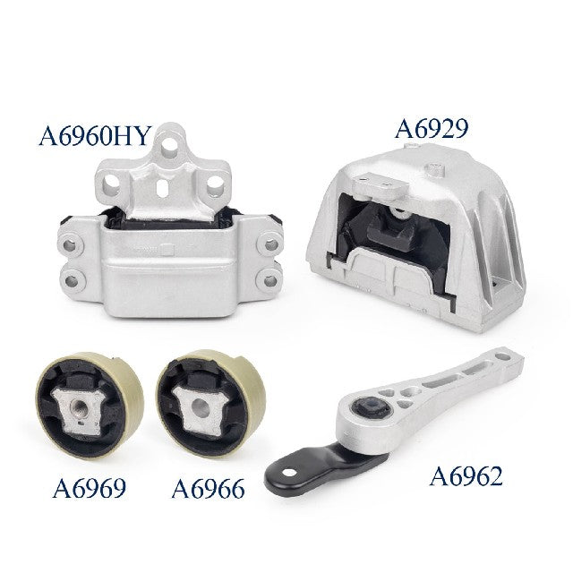 ACEON Engine Mount Set P/N:9000-1962 Fits: Audi A3 13-06, Volkswagen Gti 13-06 - Image 1