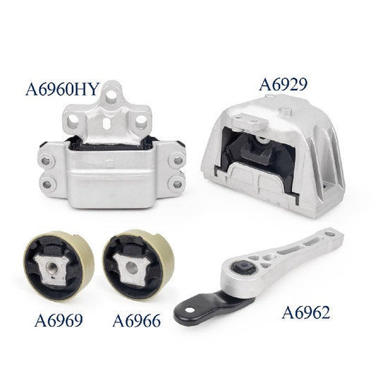 ACEON Engine Mount Set P/N:9000-1962 Fits: Audi A3 13-06, Volkswagen Gti 13-06 - Image 1