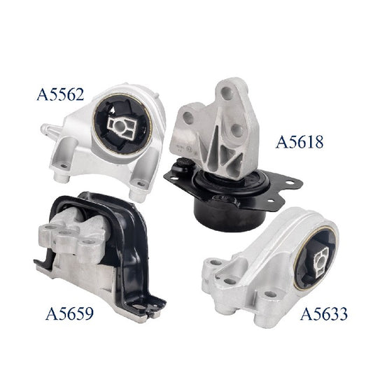 ACEON Engine Mount Set P/N:9000-1976 Fits: Chevrolet Captiva Sport 15-12, Chevrolet Equinox 17-10, GMC Terrain 17-10 - Image 1