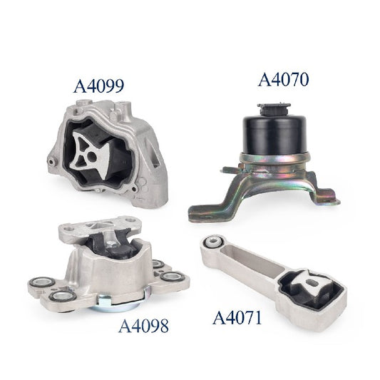 ACEON Engine Mount Set P/N:9000-1979 Fits: Volvo S60 16-11, Volvo S80 15-07, Volvo V60 16-15, Volvo V70 10-08, Volvo Xc60 16-15, Volvo Xc70 15-08 - Image 1