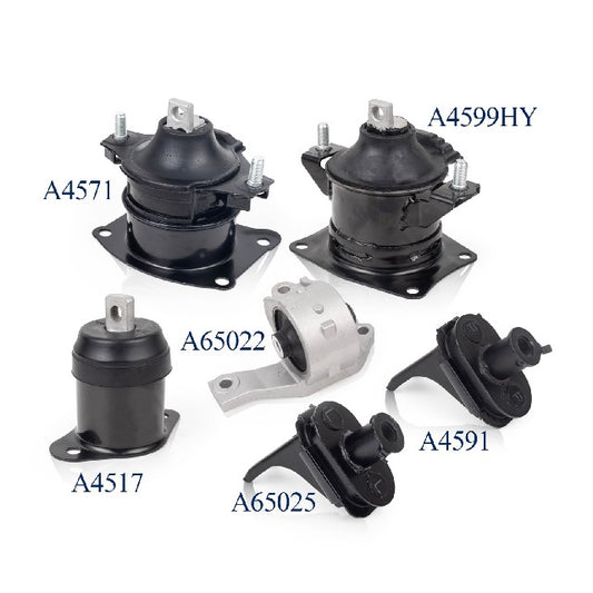 ACEON Engine Mount Set P/N:9000-1980 Fits: Acura Tl 08-07 - Image 1