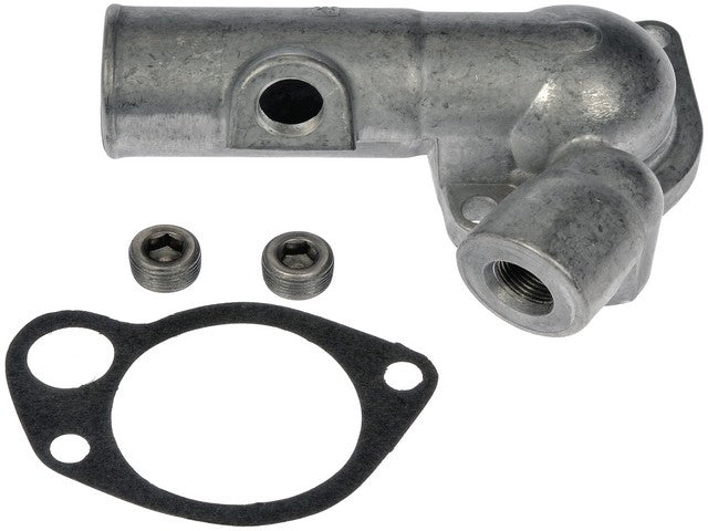 Dorman - OE Solutions Carcasa de Termostato de Refrigerante de Motor P/N:902-1025 Fits: Ford Bronco, Ford E-100 Econoline, Ford E-100 Econoline Club Wagon, Ford E-150 Econoline, Ford E-150 Econoline Club Wagon, Ford E-250 Econoline - Image 1