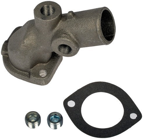 Dorman - OE Solutions Carcasa de Termostato de Refrigerante de Motor P/N:902-1048 Fits: Ford E-250 Econoline 1980, Ford E-250 Econoline Club Wagon 87-80, Ford E-350 Econoline 89-80, Ford E-350 Econoline Club Wagon 87-80, Ford F-250 87-83, Ford F-350 87-83 - Image 1