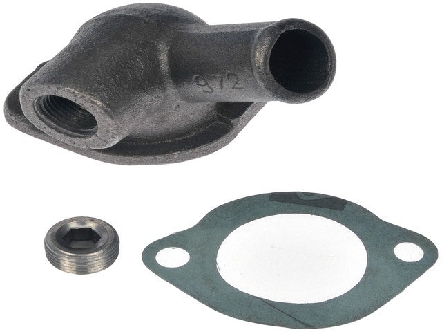 Dorman - OE Solutions Carcasa de Termostato de Refrigerante de Motor P/N:902-1062 Fits: Ford Escort 87-84, Ford Tempo 87-84, Ford Topaz 87-84, Mercury Lynx 85-84, Mercury Topaz 87-84 - Image 1
