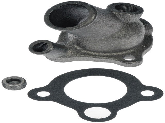 Dorman - OE Solutions Carcasa de Termostato de Refrigerante de Motor P/N:902-3018 Fits: GMC Suburban 1966, Jeep Cherokee 83-80, Jeep Cj5 81-80, Jeep Cj7 81-80, Jeep Grand Wagoneer 91-84, Jeep J10 88-80, Jeep J20 88-80, Jeep Wagoneer 83-79 - Image 1
