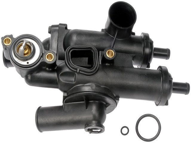 Dorman - OE Solutions Ensamble de Carcasa de Termostato de Refrigerante de Motor P/N:902-319 Fits: Chrysler 200 14-11, Chrysler Sebring 10-07, Dodge Avenger 14-08, Dodge Caliber 12-07, Dodge Journey 20-09, Jeep Compass 17-07, Jeep Patriot 17-07 - Image 2