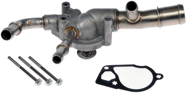 Dorman - OE Solutions Ensamble de Carcasa de Termostato de Refrigerante de Motor P/N:902-693 Fits: Buick Allure, Buick Lacrosse, Cadillac Srx, Cadillac Xts, Chevrolet Captiva Sport, Chevrolet Equinox, Chevrolet Impala, Chevrolet Malibu, GMC Terrain - Image 1