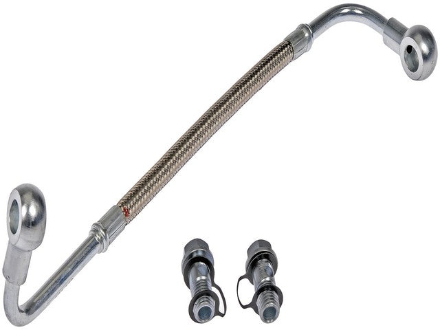 Dorman - OE Solutions Línea de Aceite del Turbocargador P/N:904-116 Fits: Chevrolet C4500 Kodiak, Chevrolet C5500 Kodiak, Chevrolet Silverado 2500 Hd, Chevrolet Silverado 3500, GMC C4500 Topkick, GMC C5500 Topkick, GMC Sierra 2500 Hd, GMC Sierra 3500 - Image 1