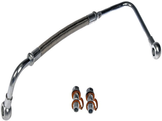 Dorman - OE Solutions Línea de Aceite del Turbocargador P/N:904-118 Fits: Chevrolet C4500 Kodiak, Chevrolet C5500 Kodiak, Chevrolet Silverado 2500 Hd, Chevrolet Silverado 3500, GMC C4500 Topkick, GMC C5500 Topkick, GMC Sierra 2500 Hd, GMC Sierra 3500 - Image 1