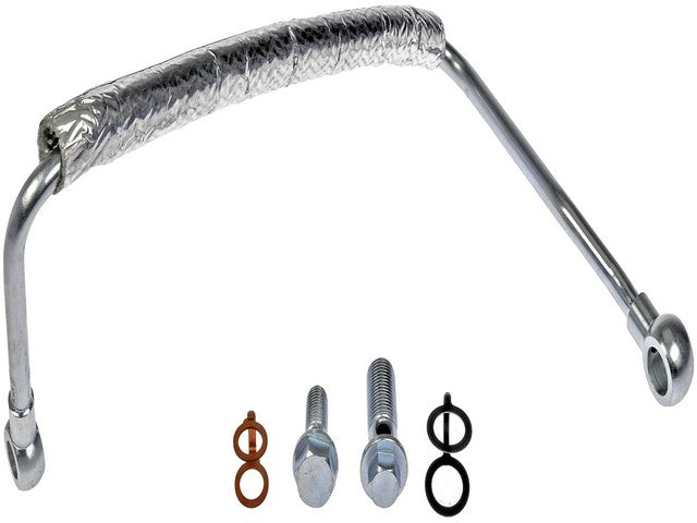 Dorman - OE Solutions Línea de Aceite del Turbocargador P/N:904-139 Fits: Chevrolet Express 2500, Chevrolet Express 3500, Chevrolet Express 4500, Chevrolet Silverado 2500 Hd, Chevrolet Silverado 3500 Hd, GMC Savana 2500, GMC Savana 3500, GMC Savana 4500 - Image 1