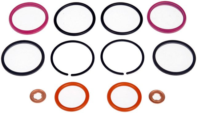 Dorman - OE Solutions Kit de Sellos Circulares para Inyector de Combustible P/N:904-206 Fits: Ford E-350 Club Wagon, Ford E-350 Econoline, Ford E-350 Econoline Club Wagon, Ford E-450 Econoline Super Duty, Ford E-450 Super Duty - Image 1