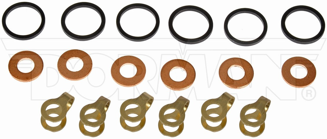 Dorman - OE Solutions Kit de Sellos Circulares para Inyector de Combustible P/N:904-312 Fits: Dodge Ram 2500 98-94, Dodge Ram 3500 98-94 - Image 1