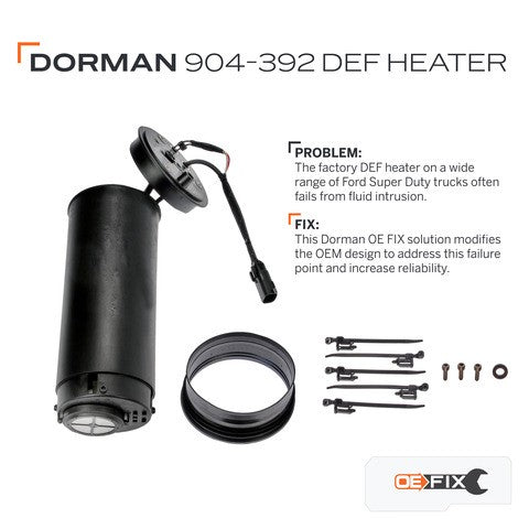 Dorman - OE Solutions Calefactor para Fluido de Escape de Diésel -DEF- P/N:904-392 Fits: Ford F-250 Super Duty 16-11, Ford F-350 Super Duty 16-11, Ford F-450 Super Duty 16-11 - Image 5