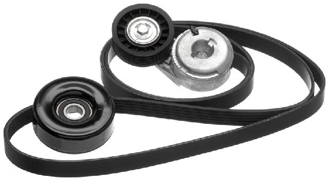 Gates Serpentine Belt Drive Component Kit P/N:90K-38102 Fits: Ford Aerostar 97-96, Ford Explorer 99-97, Mercury Mountaineer 99-98 - Image 1