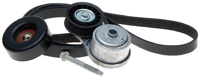 Gates Serpentine Belt Drive Component Kit P/N:90K-38103 Fits: Chevrolet Blazer, Chevrolet Cargo Van, Chevrolet Express 1500, Chevrolet Express 2500, Chevrolet Express 3500, Chevrolet G30, Chevrolet S10, Chevrolet Silverado 1500, GMC Jimmy, GMC Savana 1500 - Image 1