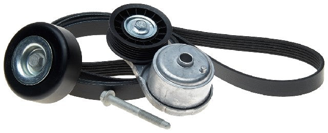 Gates Serpentine Belt Drive Component Kit P/N:90K-38103B Fits: Chevrolet Express 1500, Chevrolet Express 2500, Chevrolet Express Cargo, Chevrolet Silverado 1500, Chevrolet Silverado 1500 Classic, GMC Savana 1500, GMC Savana 2500, GMC Sierra 1500 - Image 1
