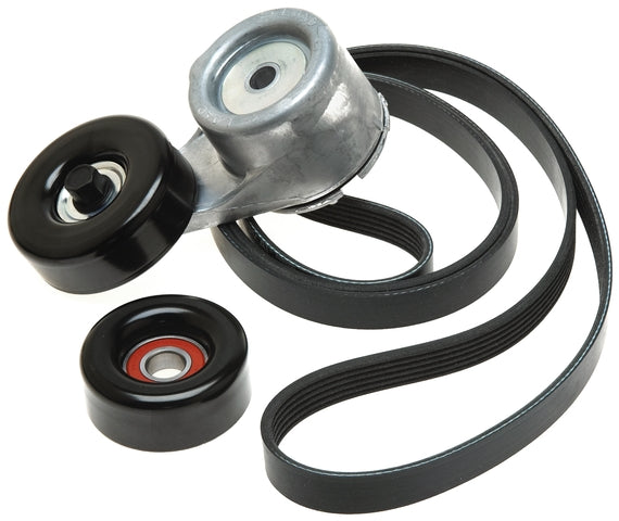 Gates Serpentine Belt Drive Component Kit P/N:90K-38108 Fits: Chevrolet Blazer, Chevrolet C1500, Chevrolet C2500, Chevrolet C35, Chevrolet C3500, Chevrolet C3500hd, Chevrolet K1500, Chevrolet K2500, Chevrolet K3500 - Image 1