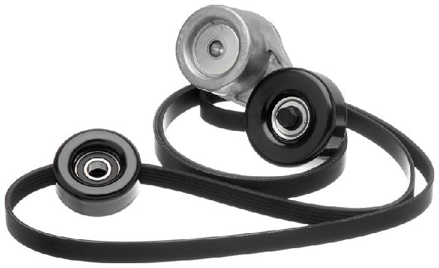 Gates Serpentine Belt Drive Component Kit P/N:90K-38108B Fits: Chevrolet Astro, Chevrolet C1500, Chevrolet C2500, Chevrolet C35, Chevrolet C3500, Chevrolet G10, Chevrolet G20, Chevrolet G30, Chevrolet K1500, Chevrolet K2500 - Image 1