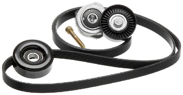 Gates Serpentine Belt Drive Component Kit P/N:90K-38114A Fits: Ford Taurus 1997, Ford Windstar 1998, Mercury Sable 97-96 - Image 1