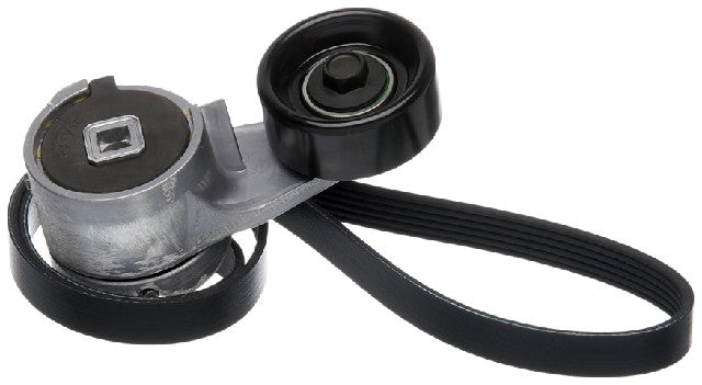 Gates Serpentine Belt Drive Component Kit P/N:90K-38121C Fits: Ford Thunderbird 88-86, Lincoln Continental 87-85, Lincoln Mark Vii 89-85, Mercury Cougar 88-87 - Image 1