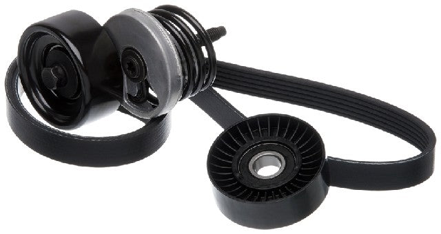 Gates Serpentine Belt Drive Component Kit P/N:90K-38123E Fits: Ford Club Wagon 96-95, Ford E-150 Econoline 96-93, Ford E-150 Econoline Club Wagon 96-93, Ford E-250 Econoline 96-93, Ford E-350 Econoline 96-93, Ford E-350 Econoline Club Wagon 96-93 - Image 1