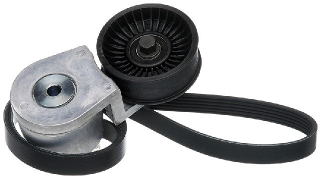 Gates Serpentine Belt Drive Component Kit P/N:90K-38131 Fits: Ford Bronco 92-87, Ford F-150 96-87, Ford F-250 96-87, Ford F-350 96-87 - Image 1