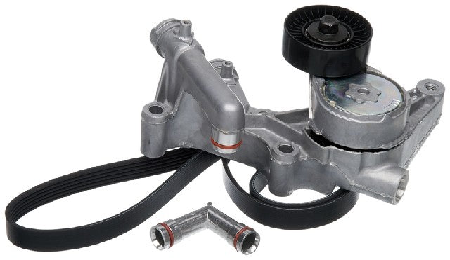 Gates Serpentine Belt Drive Component Kit P/N:90K-38152 Fits: Buick Lesabre 98-96, Buick Park Avenue 1996, Buick Riviera 98-96, Oldsmobile 88 98-96, Oldsmobile 98 1996, Oldsmobile Lss 98-96, Oldsmobile Regency 98-97 - Image 1