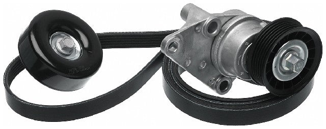 Gates Serpentine Belt Drive Component Kit P/N:90K-38158D Fits: Cadillac Escalade, Cadillac Escalade Esv, Cadillac Escalade Ext, Chevrolet Avalanche, Chevrolet Silverado 1500, Chevrolet Silverado 2500, Chevrolet Silverado 2500 Hd, Chevrolet Silverado 3500 - Image 1